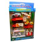 Kit Carrinho Cidade Brinquedo Miniatura 20 Peças
