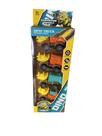 Kit carrinho dinossauro construção na cor amarelo
