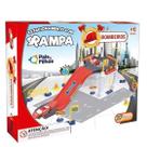 Kit Carrinho e Estacionamento com Rampa Bombeiros 37 Peças Pais e Filhos Kit Carrinho e Estacionamento com Rampa Bombeiros 37 Peças Pais e Filhos