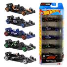 Kit Carrinho Hot Wheels Formula 1 Pack Com 5 Mattel