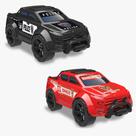 Kit Carrinho Pick Up Force Police Polícia + Bombeiro Camionete Carro Roda Livre Menino Menina