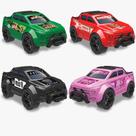 Kit Carrinho Pick Up Force Policia + Lady + Selva + Bombeiro Camionete Carro Menino Menina