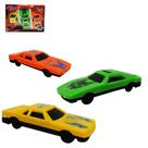 Kit Carrinho Três Unidades Hot Garage Brinquedo Infantil - FMSP