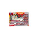 Kit carrinhos bombeiros grande xkc-052bb fenix