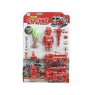 Kit Carrinhos Fire Engine Aventura e Resgate