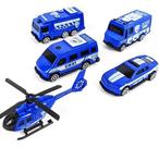 Kit Carrinhos Polícia SWAT Brinquedo Infantil 5 Peças Kit Carrinhos Polícia SWAT Brinquedo Infantil 5 Peças