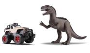 Kit Carro Jipe C/ Dinossauro Acrocantossauro - Silmar Brinquedos