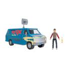 Kit Carro RL e Boneco Stranger Things 10cm Steve com Van