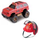 Kit Carro Super Friccao Resgate E Caparece Bombeiro Brinquedo Infantil
