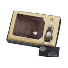 Kit Carteira Masculina E Chaveiro Mitty Couro Legítimo Kit Carteira Masculina E Chaveiro Mitty Couro Legítimo