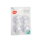 Kit Cartelas Gancho De Parede Ventosa Com 4 Unidades Cada - Clink Kit Cartelas Gancho De Parede Ventosa Com 4 Unidades Cada - Clink