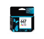 Kit Cartucho 667 Color 3YM78AB 2376 2775 2776 6476