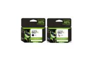 Kit Cartucho 667xl Preto E Color Original 2376 2776 6476