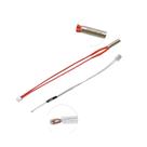 Kit cartucho aquecedor e termistor p/ impressora 3d biqu b1 - 24v 40w