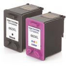 Kit Cartucho de Tinta Compatível para 662xl 662 para Impressora 3516 2546 4640 4646 2515 2516 3515 1516 3546
