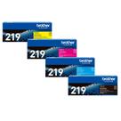 Kit Cartucho de Toner TN219 para Impressoras DCPL3560 MFCL3760CDW HLL3240CDW 1.500 Preto 1.200 Cores