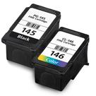 Kit Cartucho Tinta Compatível Para Uso Canon Cl146 Pg145