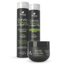 Kit Carvão Ativado com Argila Preta Thyrre Cosmetics 300ml