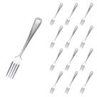 Kit Casa Garfo Inox Reforçado 12 Pçs Bar / Restaurante