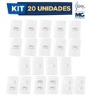 Kit Casa Sleek Margirius Tomadas E Interruptores 10A 4x2