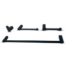 Kit casa villa acessorios banheiro 4pc msd red Kit casa villa acessorios banheiro 4pc msd red