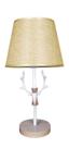 kit Casal 2 Abajur Luminária Dourada De Mesa 43cm Bivolt 110/220v