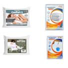 Kit Casal 2 Travesseiros ART200 e 2 Capas Protetoras