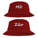Kit Casal Chapéu Bucket Hat Estampado Mozao
