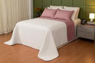Kit Casal Comfy Lavive Dupla Face Rose e Palha