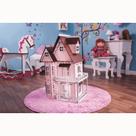 Kit Casinha Bonecas Polly Mirian PRINCESA + 29 Moveis P+b - Darama