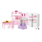 Kit Casinha De Bonecas Cozinha Miniatura Com Boneca Ovelha Zoop Toys Kit Casinha De Bonecas Cozinha Miniatura Com Boneca Ovelha Zoop Toys