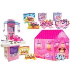 Kit Casinha de Crianças Com Acessórios de Casa de Verdade