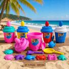 Kit Castelo Balde Praia Infantil Com Acessórios Divertidos Para Crianças Cores Sortidas Kit Castelo Balde Praia Infantil Com Acessórios Divertidos Para Crianças Cores Sortidas