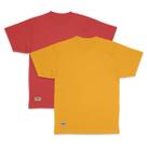 Kit Casual Masculino 2 Camisetas Malha Penteada Algodão 30.1