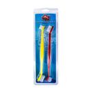 Kit Cat Dog com 2 Escovas de Cabo Longo - Cores Sortidas