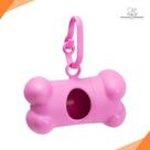 Kit Cata Caca c/ Suporte + 15 Saquinhos Refil Coletor Cachorros e Gatos Four Plastic