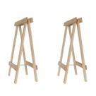 Kit Cavalete Prático 2 Peças Ms Colors Madersilva Kit Cavalete Prático 2 Peças Ms Colors Madersilva