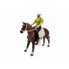 Kit Cavalo e Boneco em Vinil DB Play - Realista, Texturizado e Toque Macio