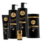Kit Cavalo Forte Haskell Shampoo, Condicionador, Máscara 900g + Leave In e Complexo