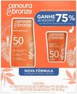 Kit Cenoura & Bronze Protetor Solar FPS 50 Com Protetor Corporal 200ml + Protetor Solar Facial 50g, Alta Proteção UVA UV