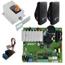 Kit central bolt portão abre em 4 seg 2 tx uno com trava automatica pinada branca Kit central bolt portão abre em 4 seg 2 tx uno com trava automatica pinada branca