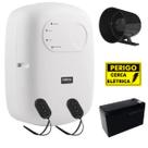 Kit Central Choque Cerca Elétrica Intelbras Elc5002 2 Controles Bateria e Sirene