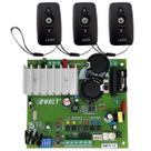 Kit central comando bolt portão abertura ultra rapida 4 seg com 3 tx 7000 lider