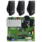 Kit central comando bolt portão abertura ultra rapida 4 seg com 3 tx uno acton Kit central comando bolt portão abertura ultra rapida 4 seg com 3 tx uno acton