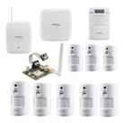 Kit Central De Alarme Contra Roubo Intelbras S/ Fio Amt 8000