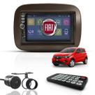 Kit Central Multimidia 2 Din Mp5 7" Bt Espelha Dvd Fiat Mobi Kit Central Multimidia 2 Din Mp5 7" Bt Espelha Dvd Fiat Mobi