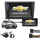 Kit Central Multimidia 2 Din Mp5 Bt Espelha Chevrolet Vectra