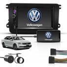 Kit Central Multimidia 2 Din Mp5 Bt Espelha Volks Jetta G7