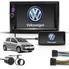 Kit Central Multimidia 2 Din Mp5 Bt Espelha Volkswagen Fox