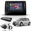 Kit Central Multimídia 2 Din Mp5 Espelha Dvd Bluetooth Fiat Stilo